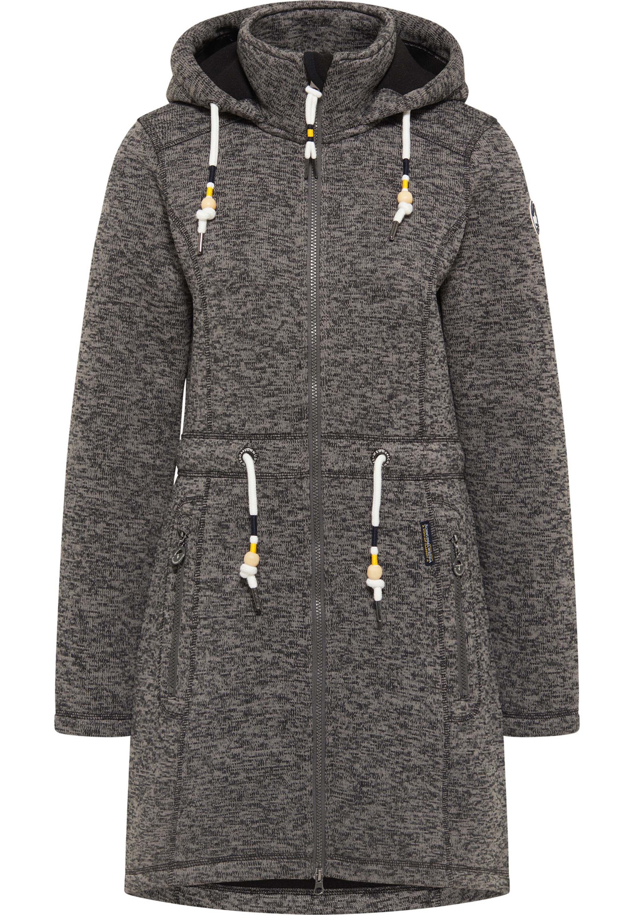 Schmuddelwedda - Chaqueta polar en gris: frente