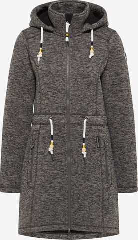 Schmuddelwedda Fleece Jacket in Grey: front