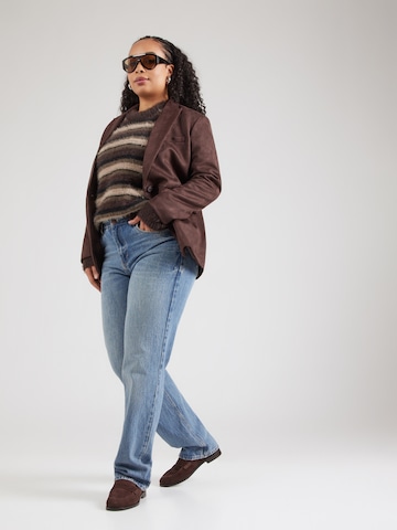 ONLY Carmakoma - Blazer 'CARYLVA' en marrón