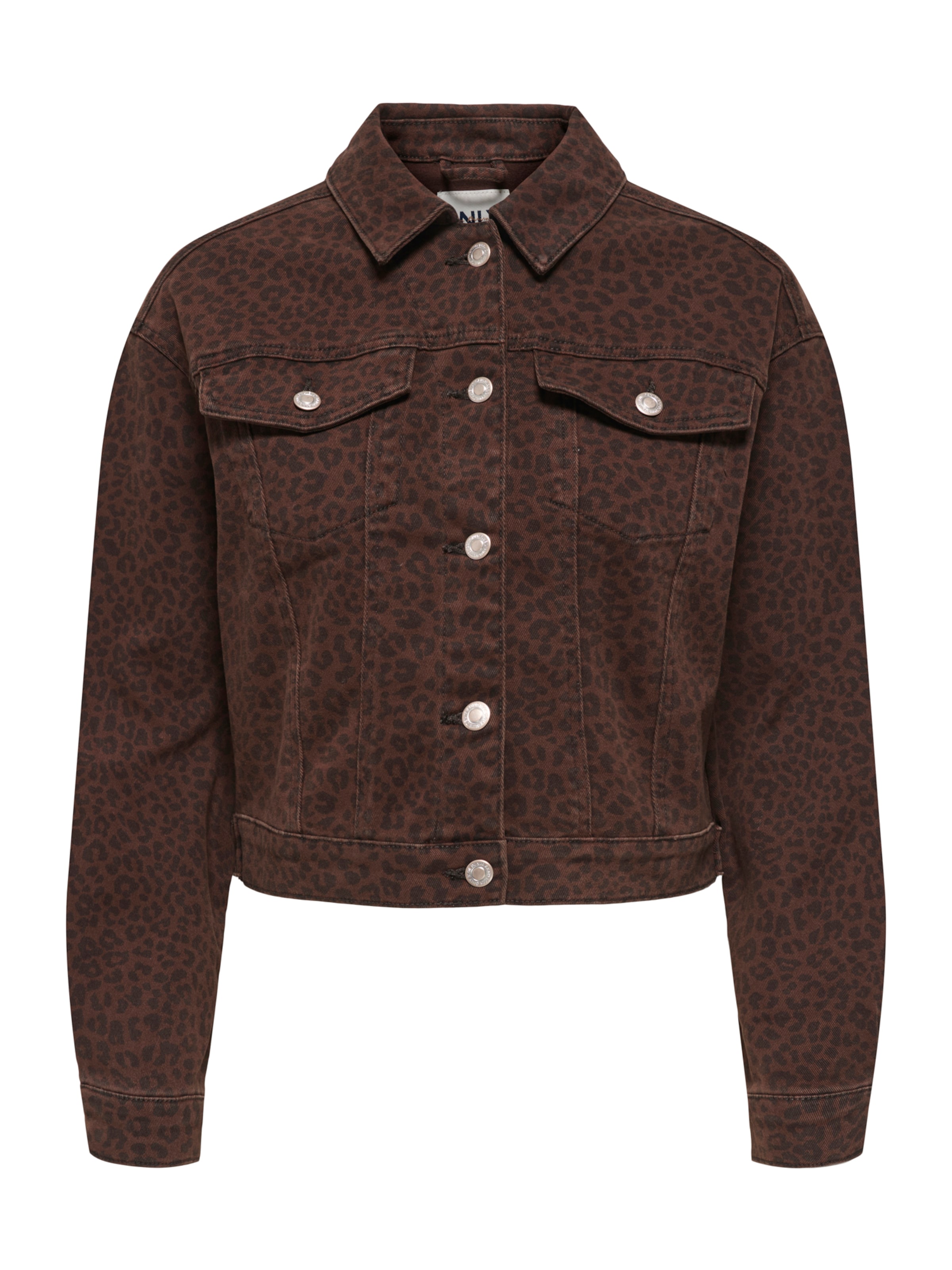 ONLY Přechodná bunda 'Anlie' – hnědá: přední strana