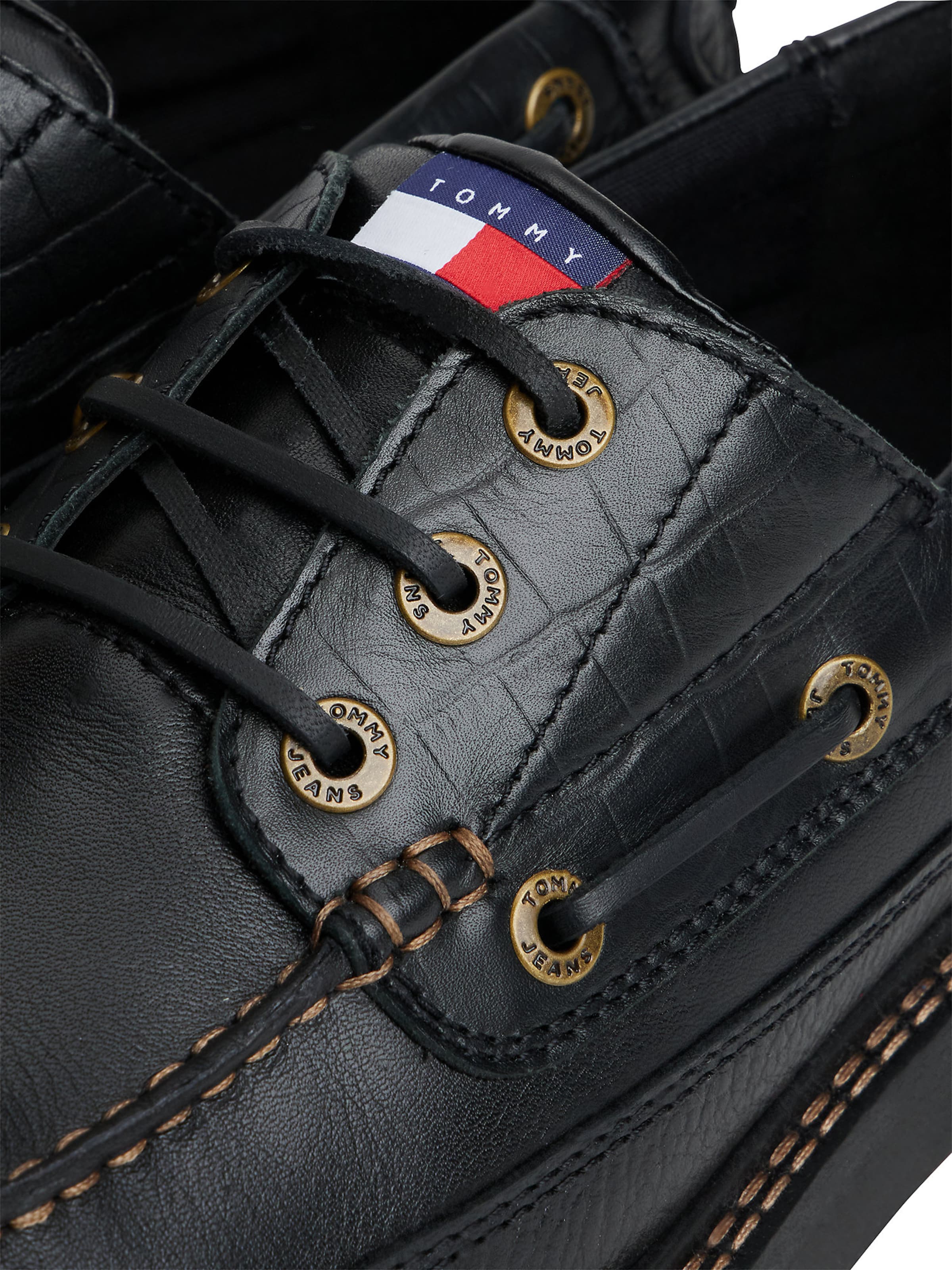 Tommy Jeans Mokassin 'Archive' in Schwarz