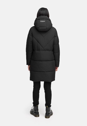 NAVAHOO Winter Coat 'Kältekuschel XIV' in Black