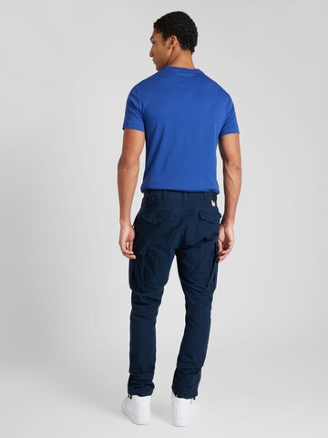 Slimfit Pantaloni cu buzunare de la Polo Ralph Lauren pe albastru