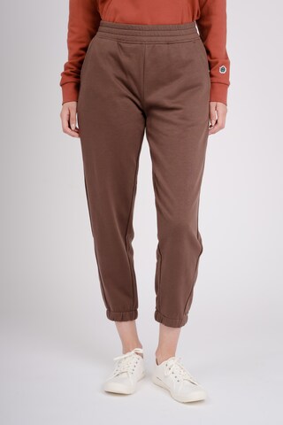 GIORDANO Regular Sweathose in Braun: Vorderseite