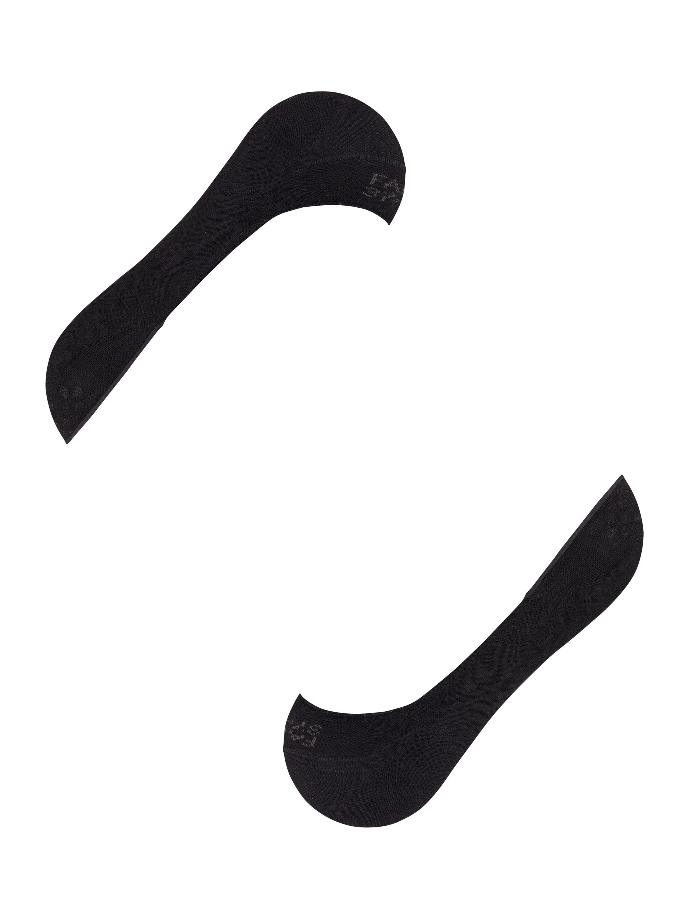 FALKE Ankle Socks 'Step Medium Cut Box' in Black