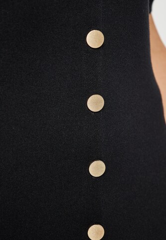 faina Knit dress in Black