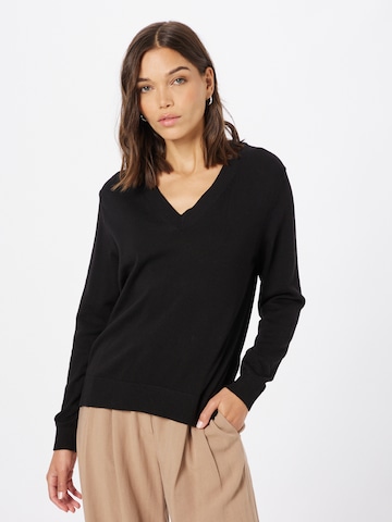 s.Oliver Sweater in Black: front