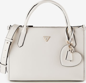 Borsa a mano 'Isobel' di GUESS in bianco: frontale