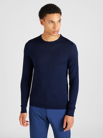 Pull-over Hackett London en bleu : devant