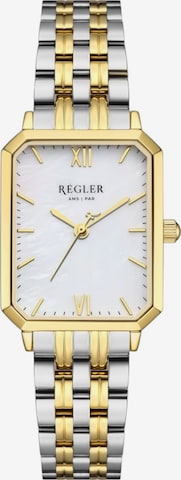 Régler Analogové hodinky 'Régler Élégance Steel Bicolor Silver/Gold - Pearl' – zlatá: přední strana
