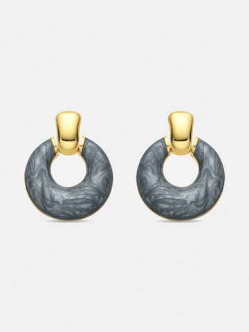 Orecchini 'Fores' di Luxenter in blu: frontale