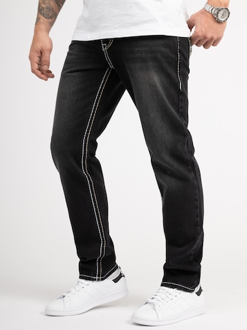 Rock Creek Loosefit Jeans in Grau