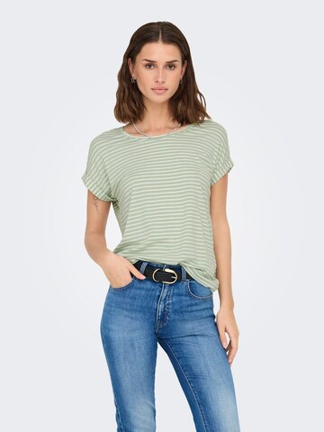 ONLY - Camiseta 'ONLMOSTER' en verde: frente