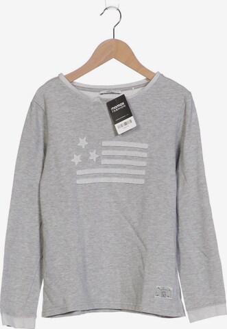 EDC BY ESPRIT Sweatshirt & Zip-Up Hoodie in S in Grey: front