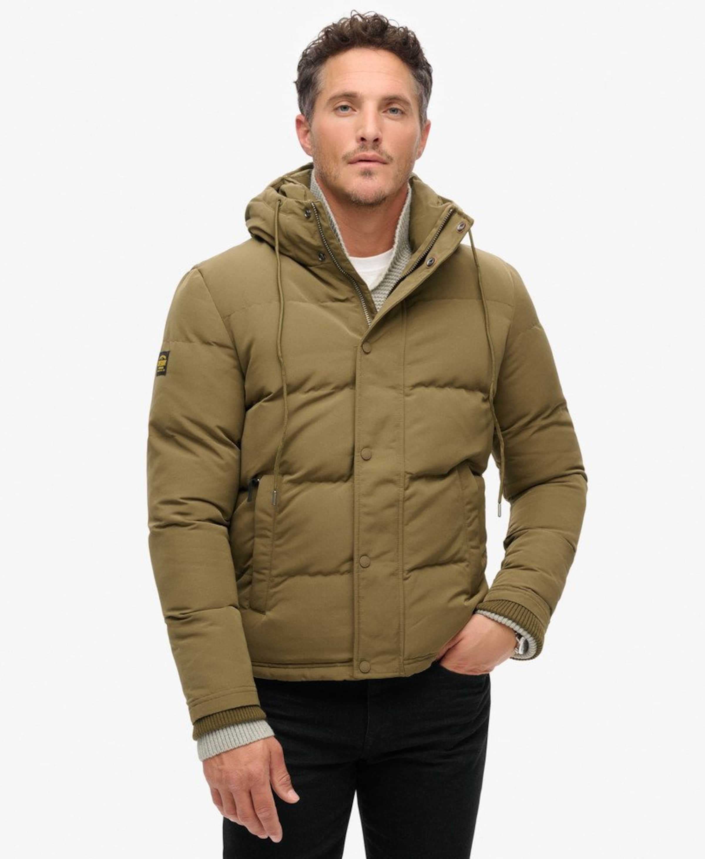 Superdry & CoZimska jakna 'Everest' - zelena boja