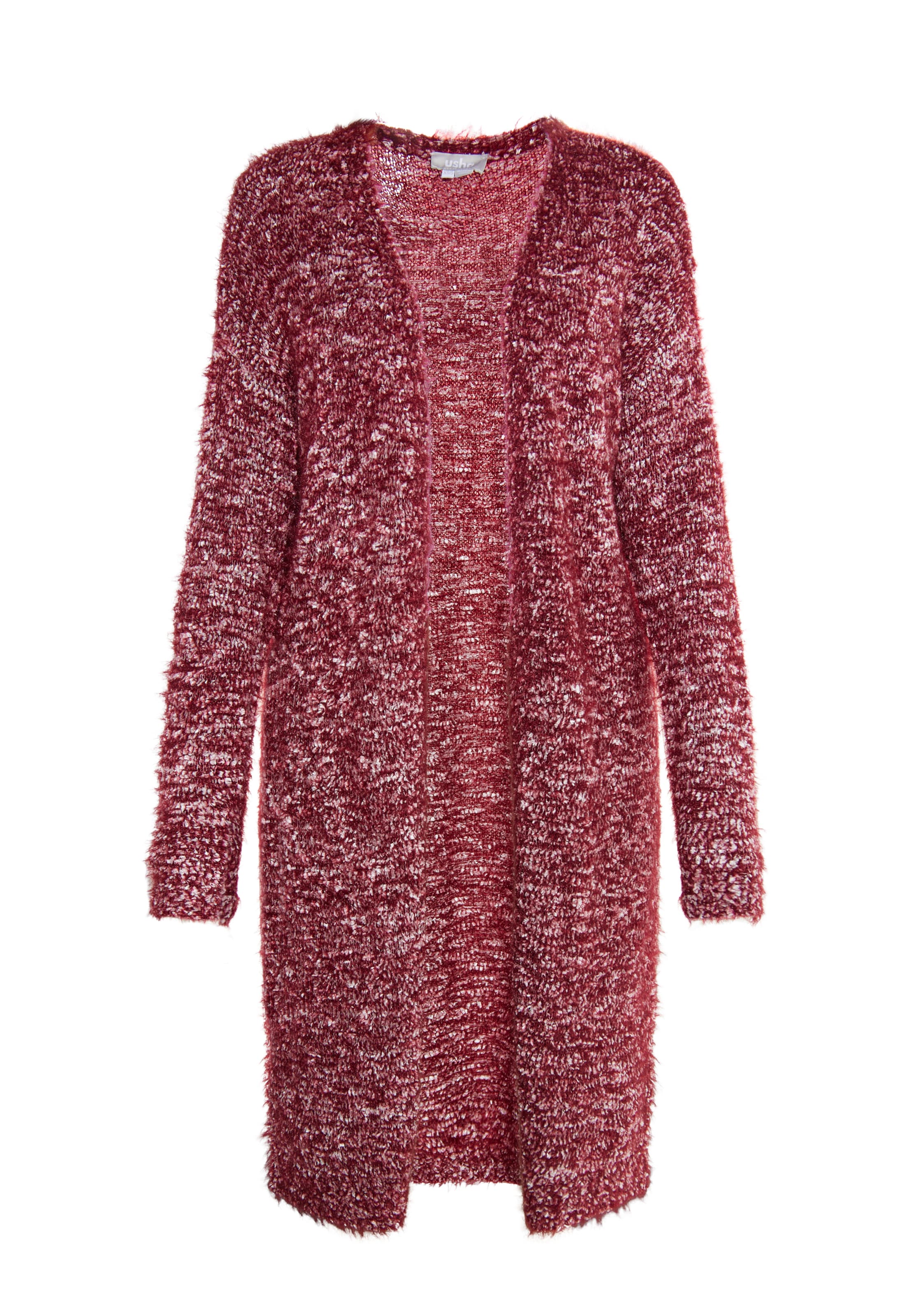 Usha Strickjacke 'Sivene' in Rot: Vorderseite