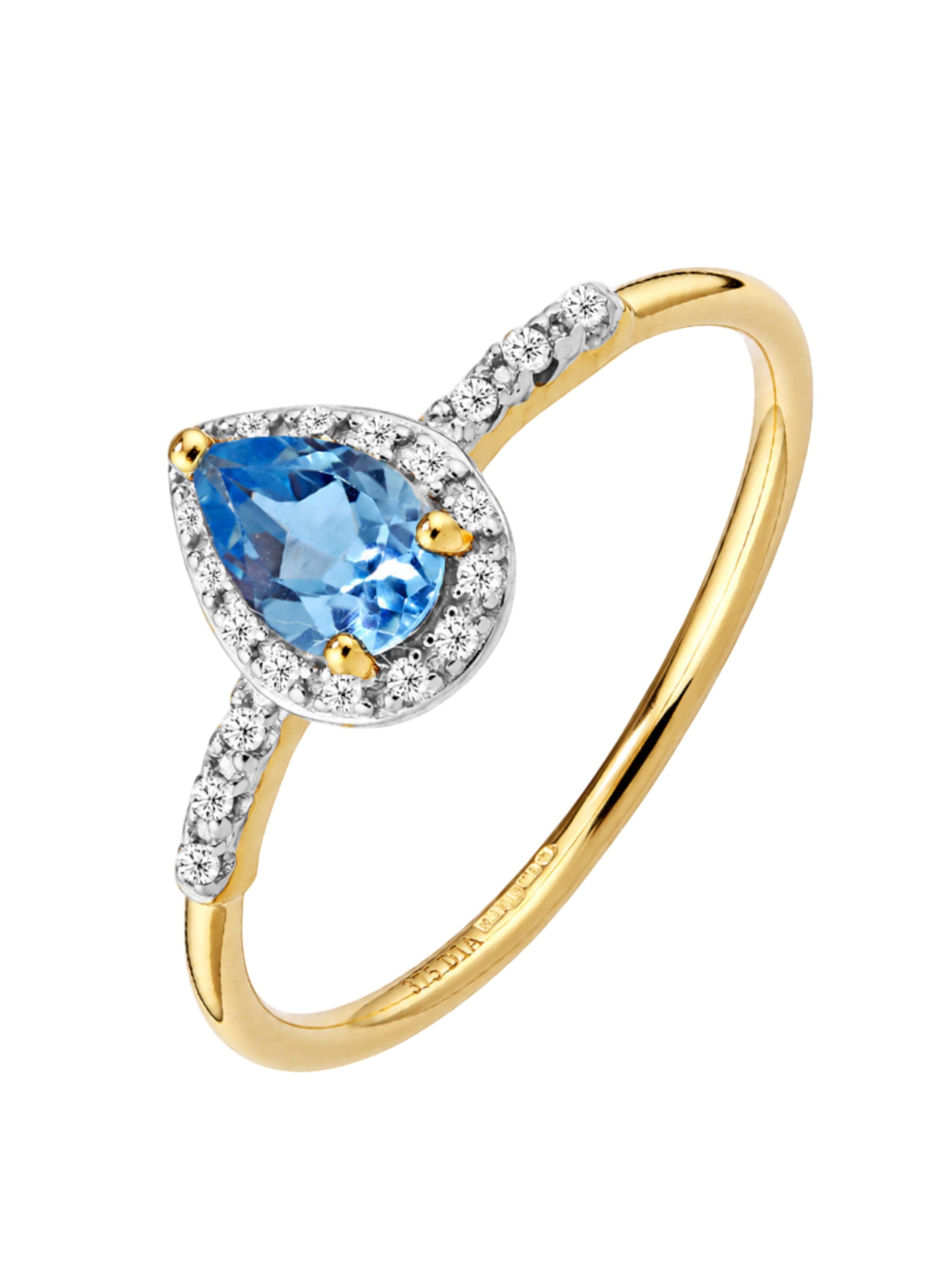 DIAMANT LETERNEL Ring in Gold: front