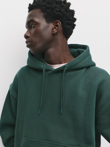 Pull&Bear Sweatshirt i grøn