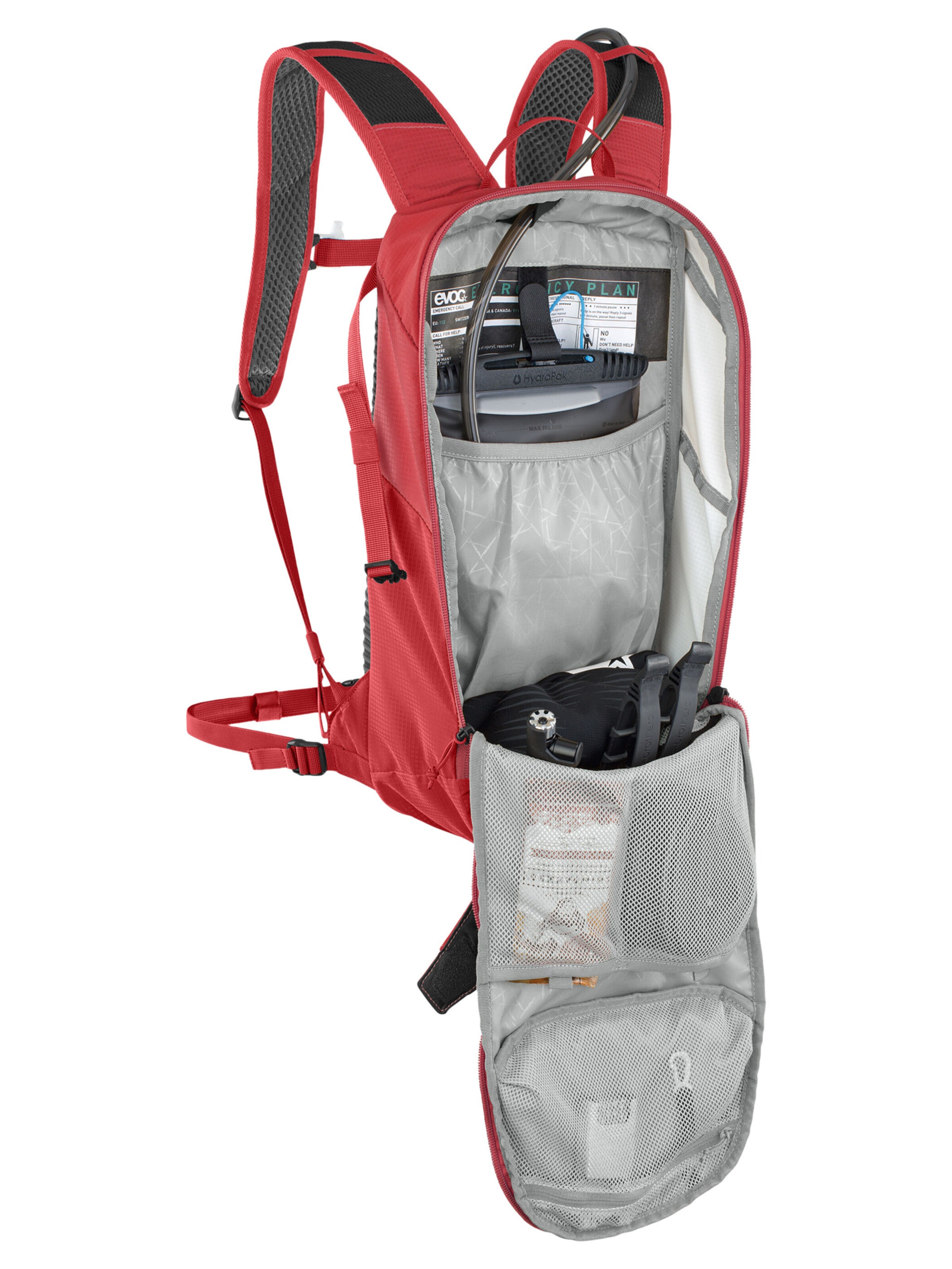 EVOC Backpack 'RIDE 8' in Red