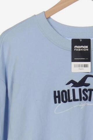 HOLLISTER Sweatshirt & Zip-Up Hoodie in M in Blue