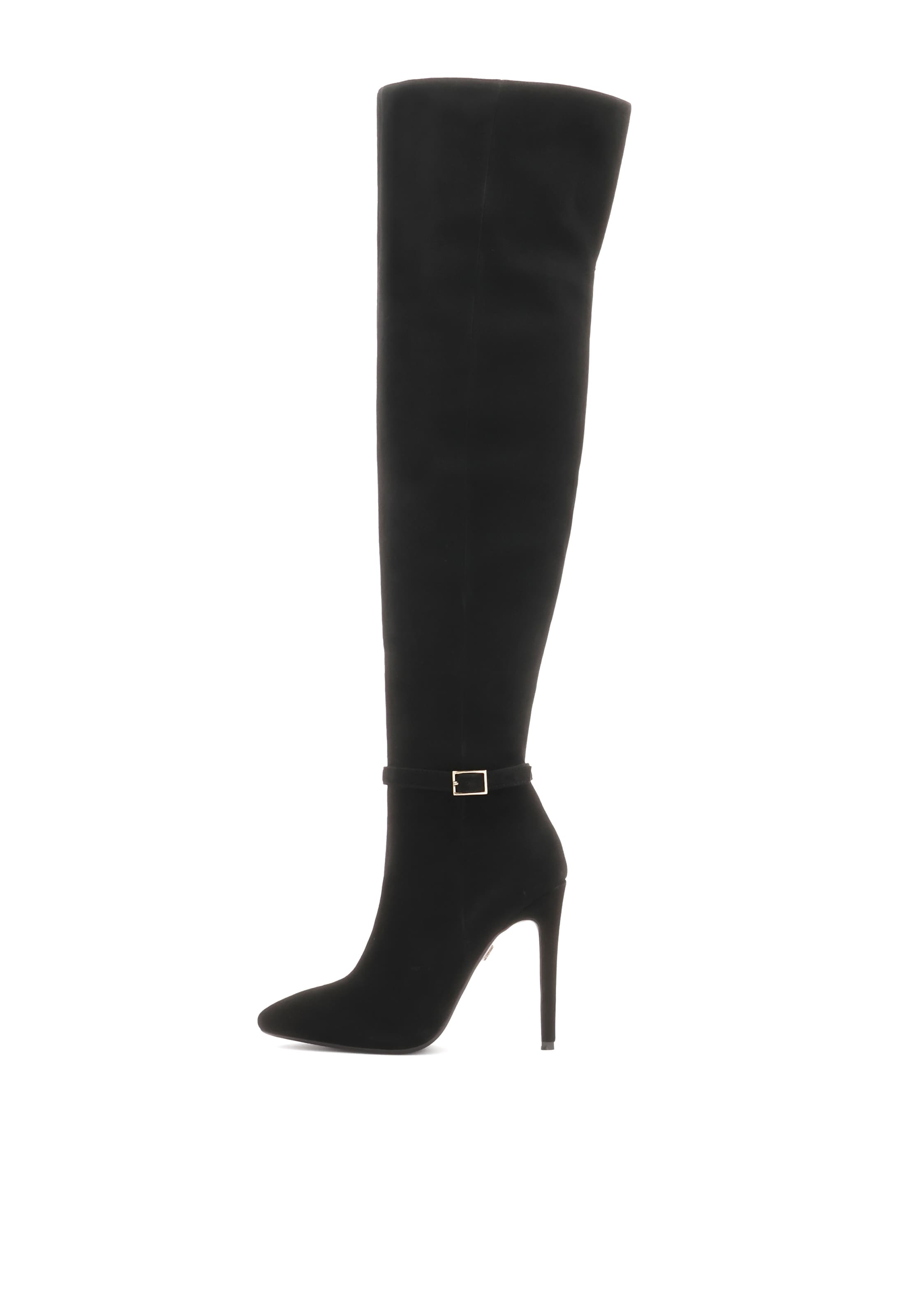 Kazar Ботфорты в Черный: спереди