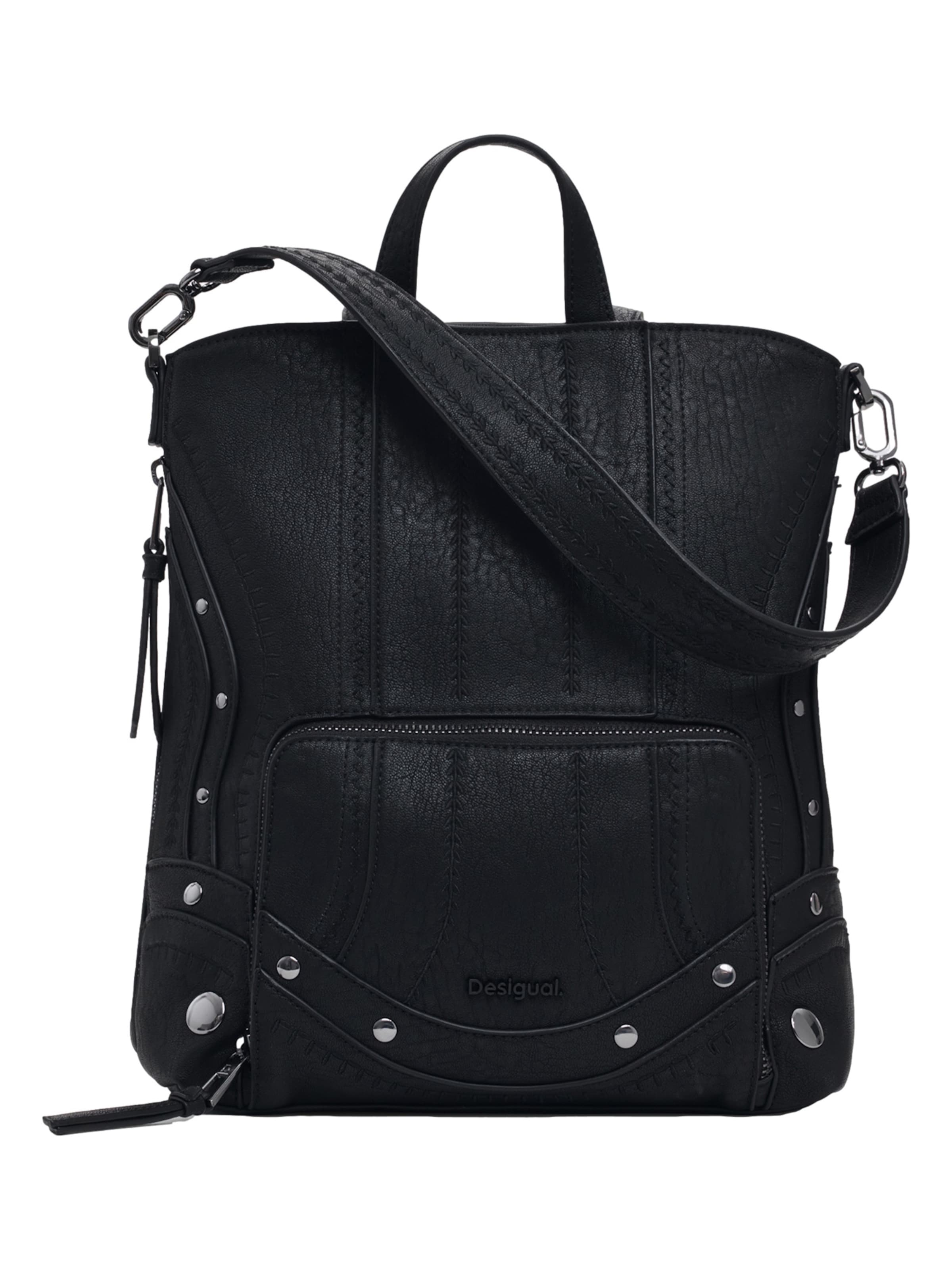 Desigual Rygsæk 'Poker Face Chester' i sort: forside