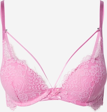 Hunkemöller T-skjorte BH 'Arabella' i rosa: forside