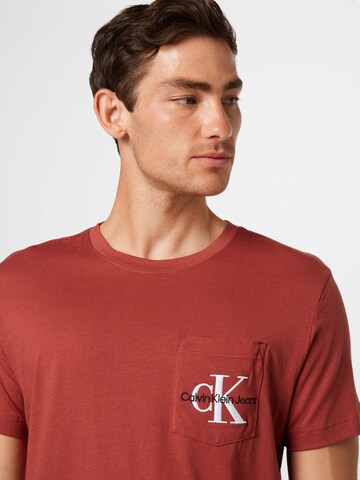 Calvin Klein Jeans Shirt in Bruin