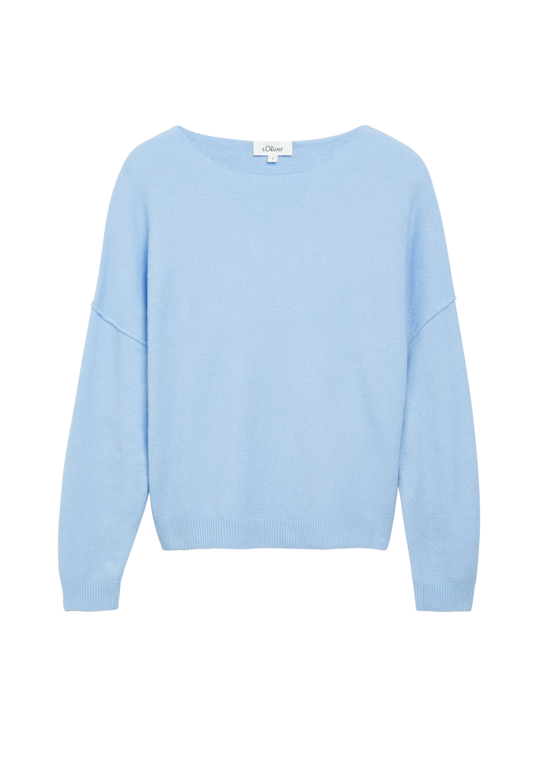 s.Oliver Pull-over en L en bleu ciel, Vue avec produit