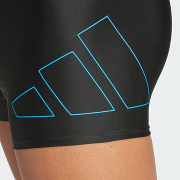 Maillot de bain de sport 'Big Bars' ADIDAS PERFORMANCE en noir