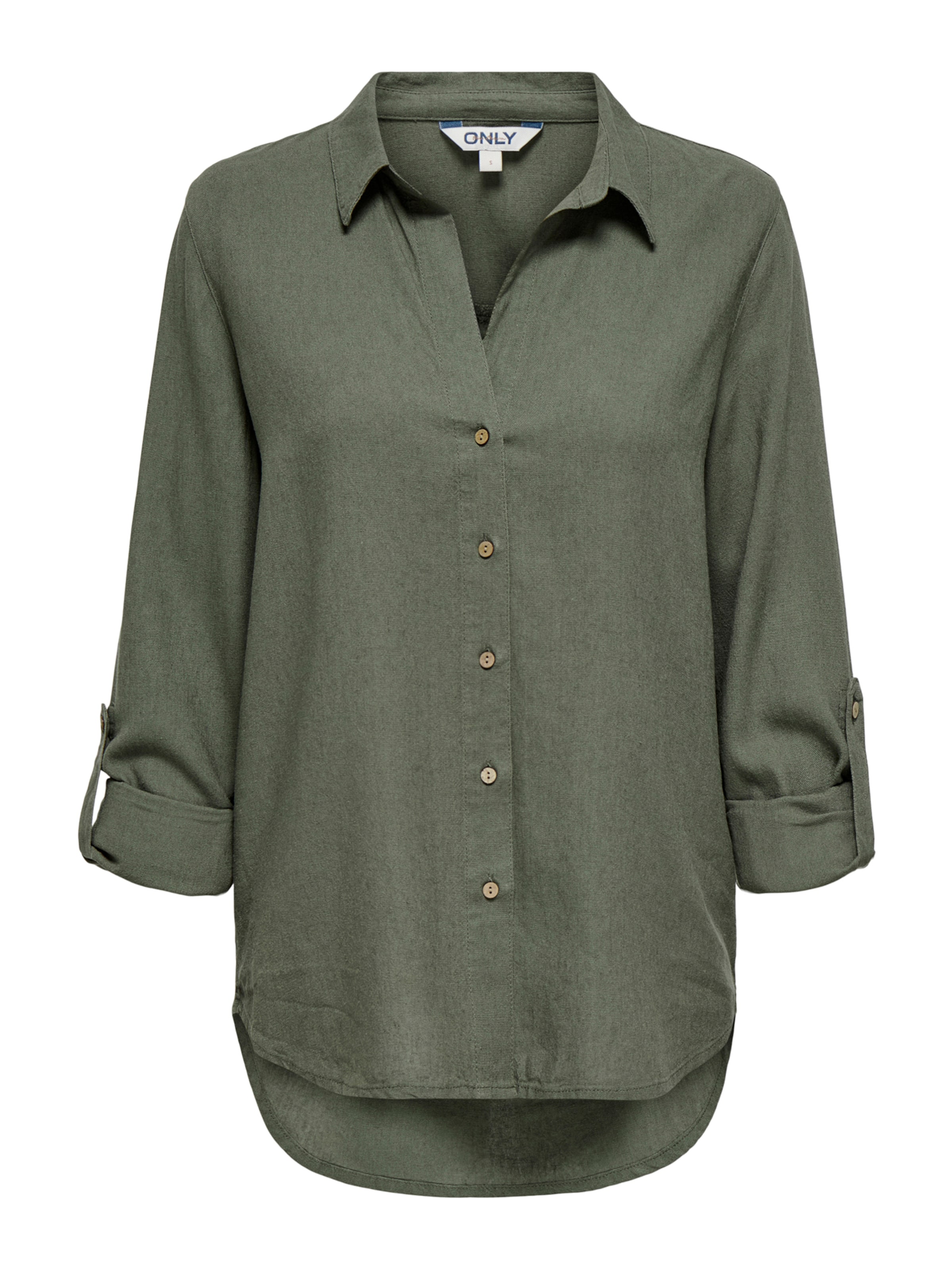 ONLY Блуза 'ONLGOA' в зелено: отпред