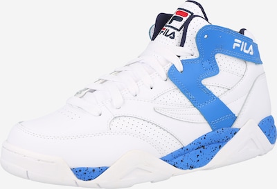 FILA Sneakers hoog 'M-Squad' in de kleur Lichtblauw / Donkerblauw / Rood / Wit, Productweergave