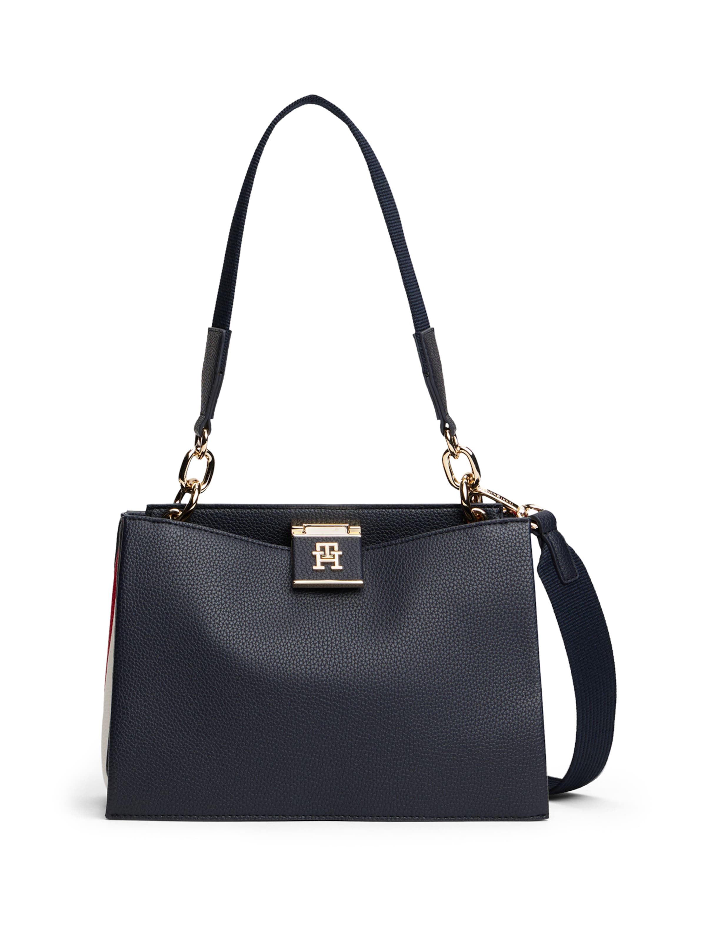 TOMMY HILFIGER Handtasche in Blau: Vorderseite
