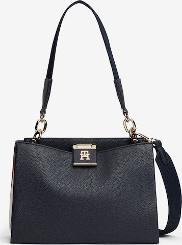 TOMMY HILFIGER Handtasche in Blau: Vorderseite