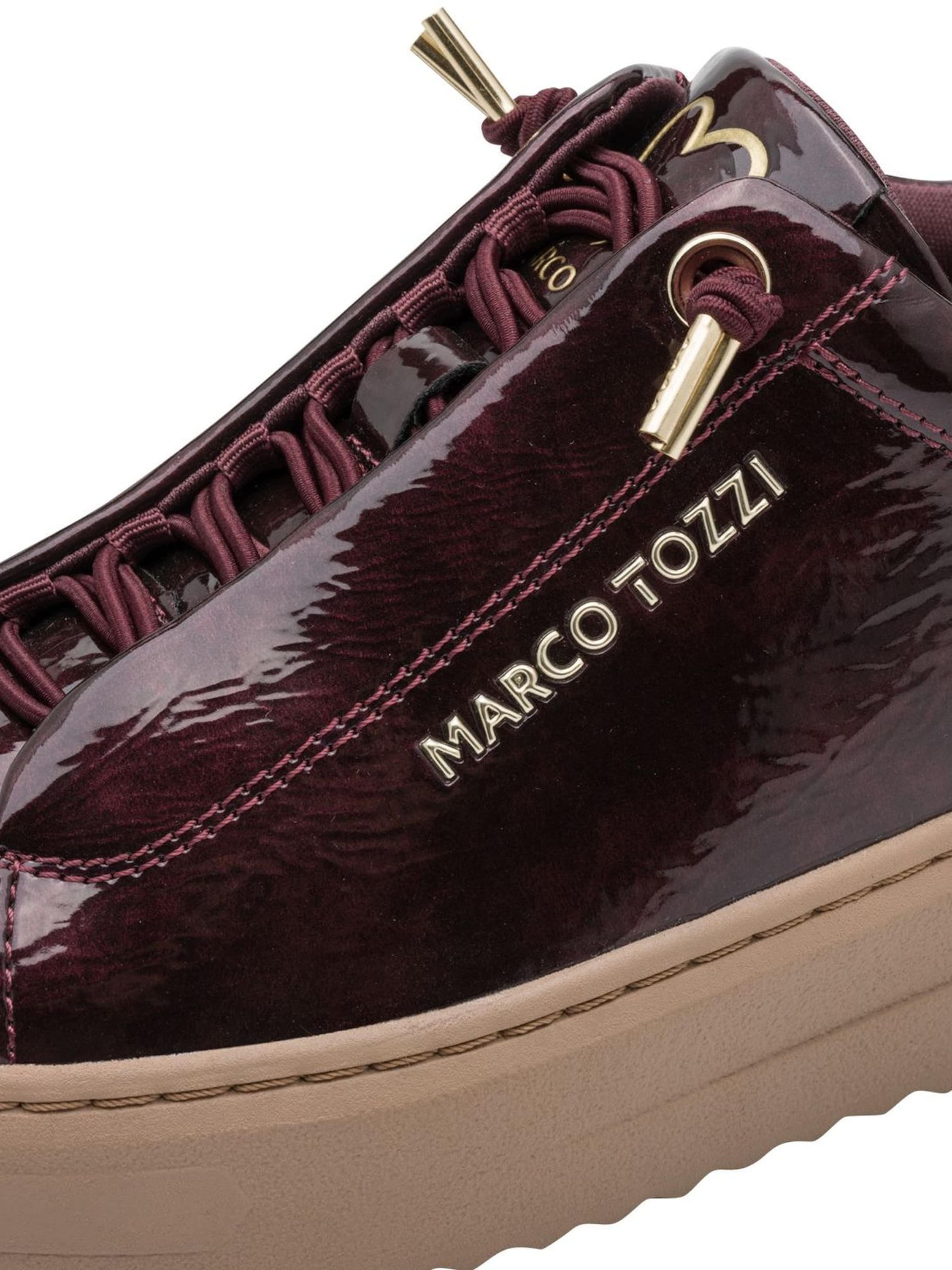 Baskets basses MARCO TOZZI en rouge