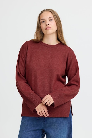 Pull-over 'PZSTEFFI' Pulz en rouge : devant