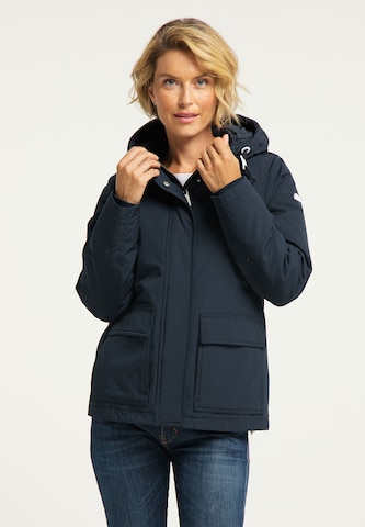 ICEBOUND Winter Jacket in Blue: front