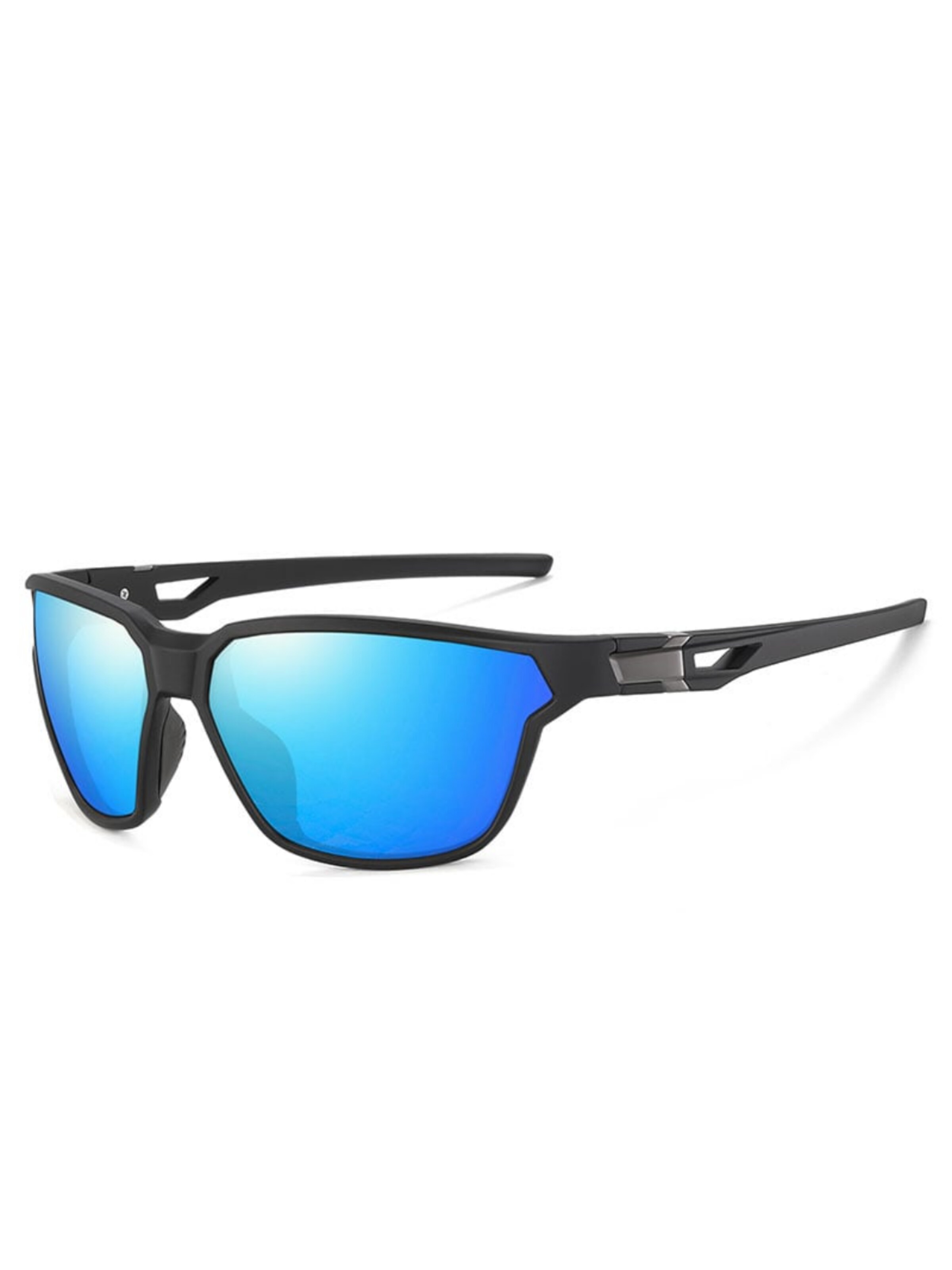 VEYREY Sportsonnenbrille 'Nuf'‌‌‌‌ in Schwarz: Vorderseite