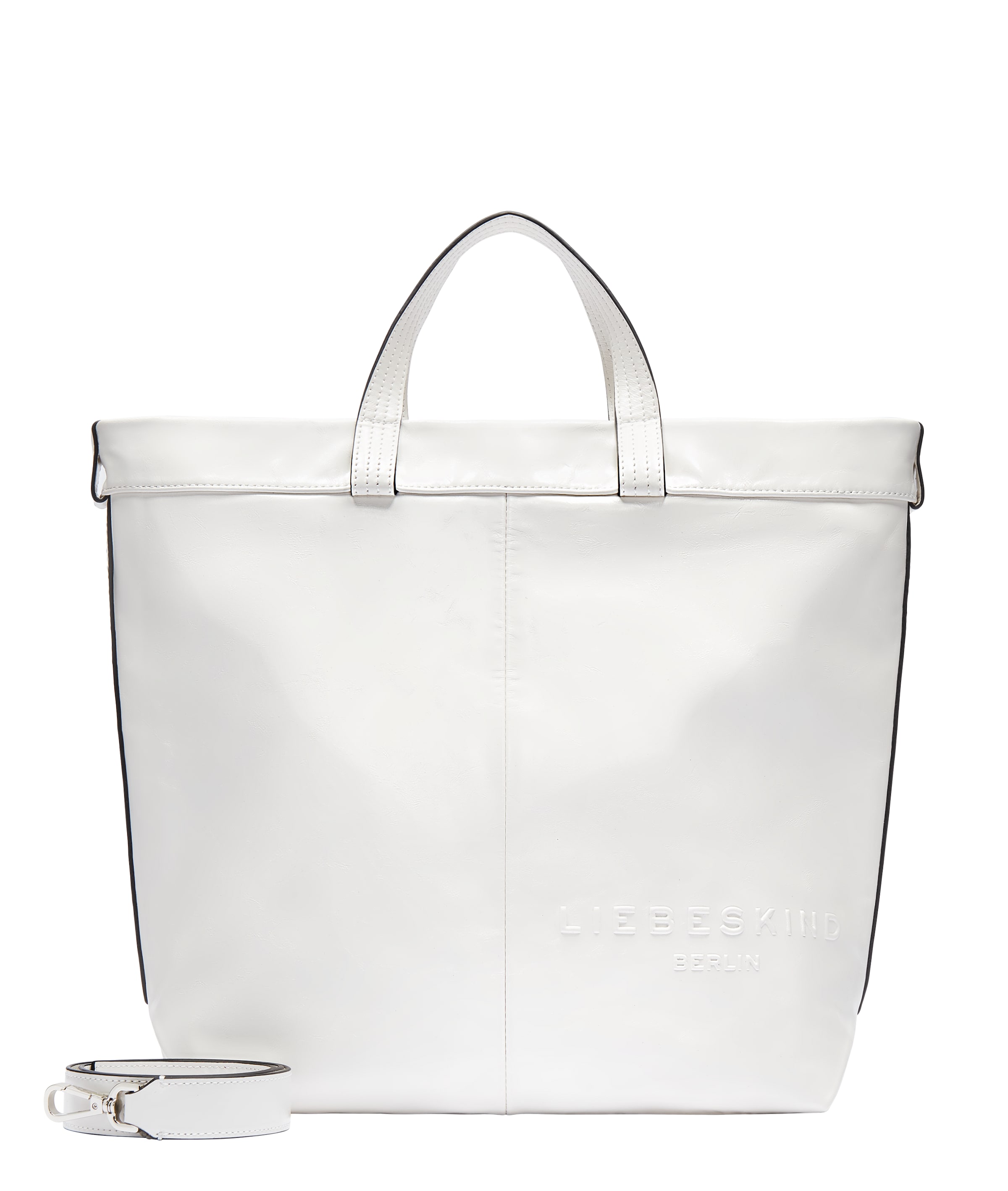 Liebeskind Berlin Handtasche in Weiß: Vorderseite