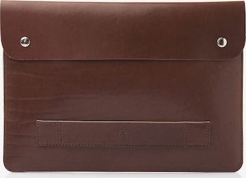 Castelijn & Beerens Laptop Bag in Brown: front