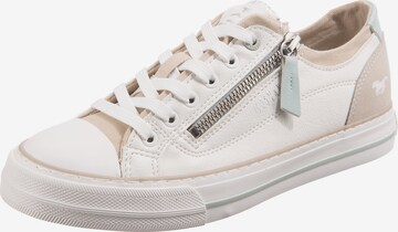 Sneaker bassa di MUSTANG in bianco: frontale