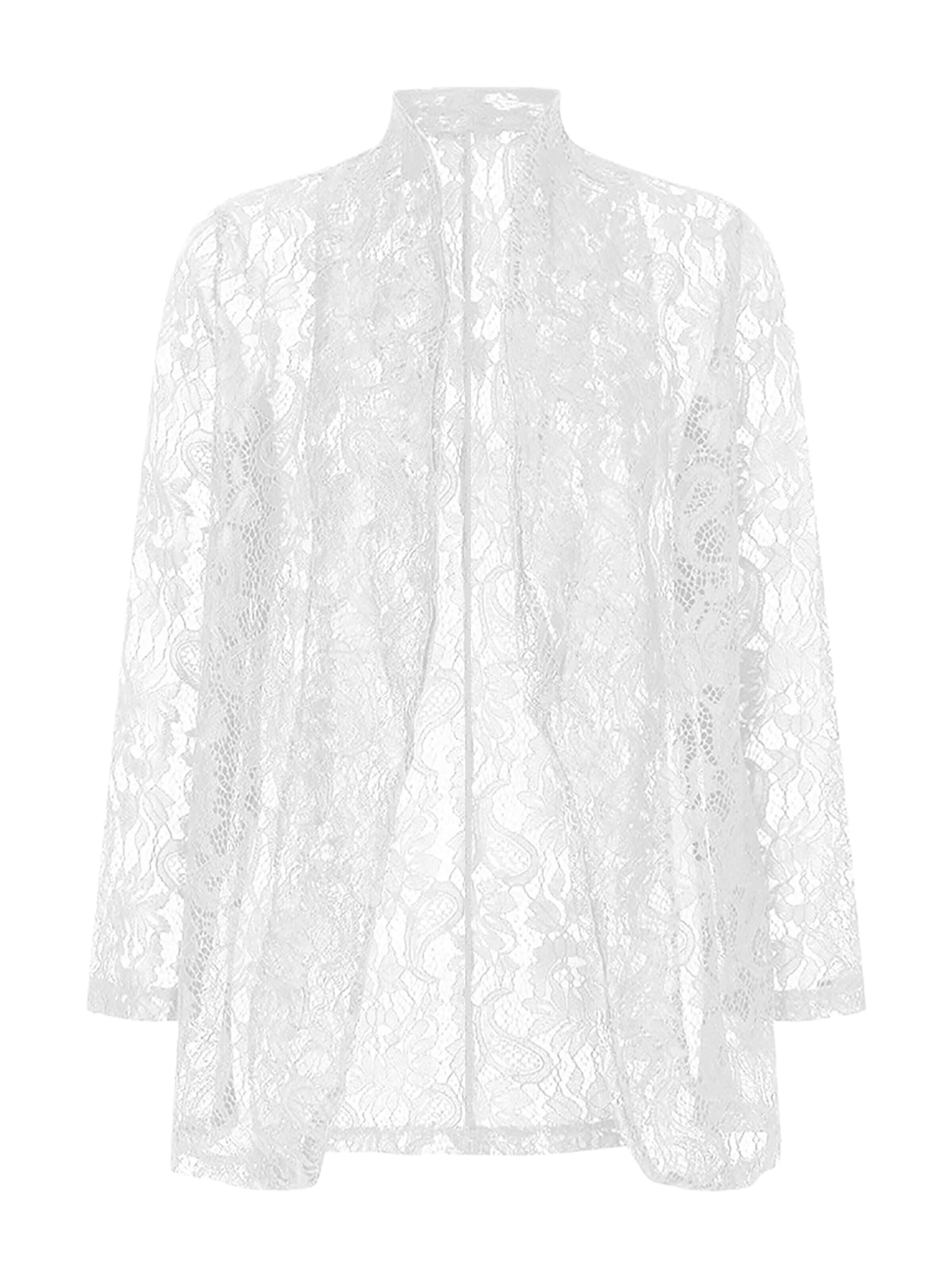 LapaPlus Knit Cardigan 'Women Tops' in White: front