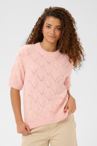 SAINT TROPEZ Pullover 'SZPavaani' in Pink: Vorderseite