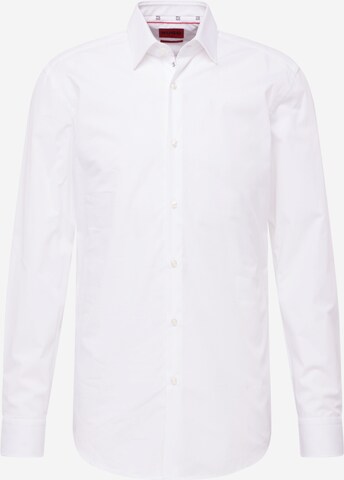 HUGO Button Up Shirt 'Koey' in White: front