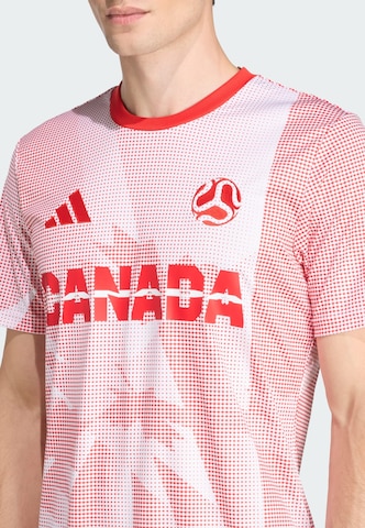 T-Shirt fonctionnel 'Canada' ADIDAS PERFORMANCE en blanc