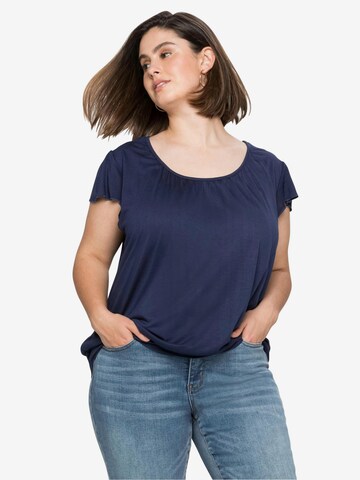 SHEEGO Shirt in Blue: front