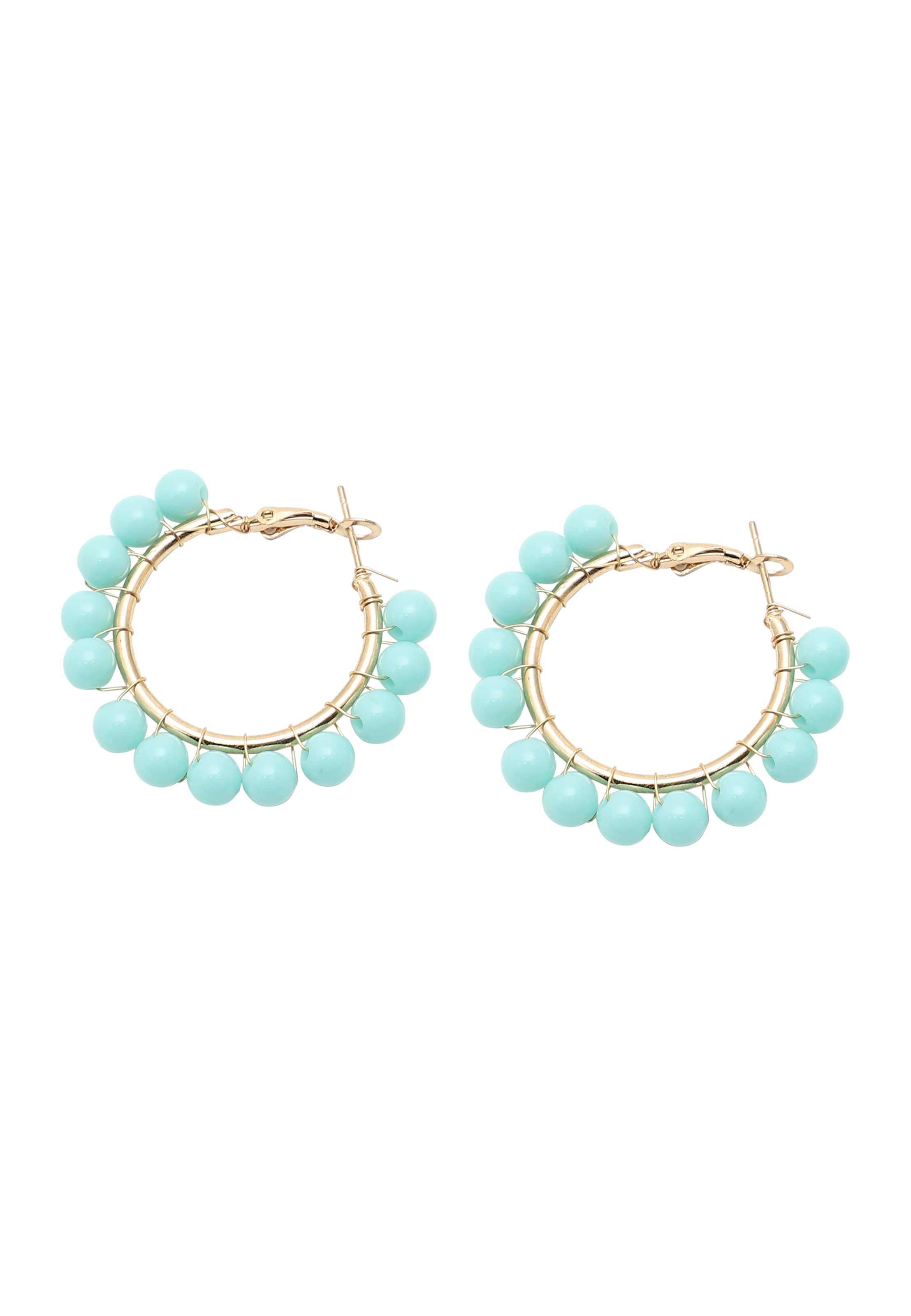 SOHI Øreringe 'Gabi' i blå: forside