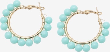 Cercei 'Gabi' de la SOHI pe albastru: față