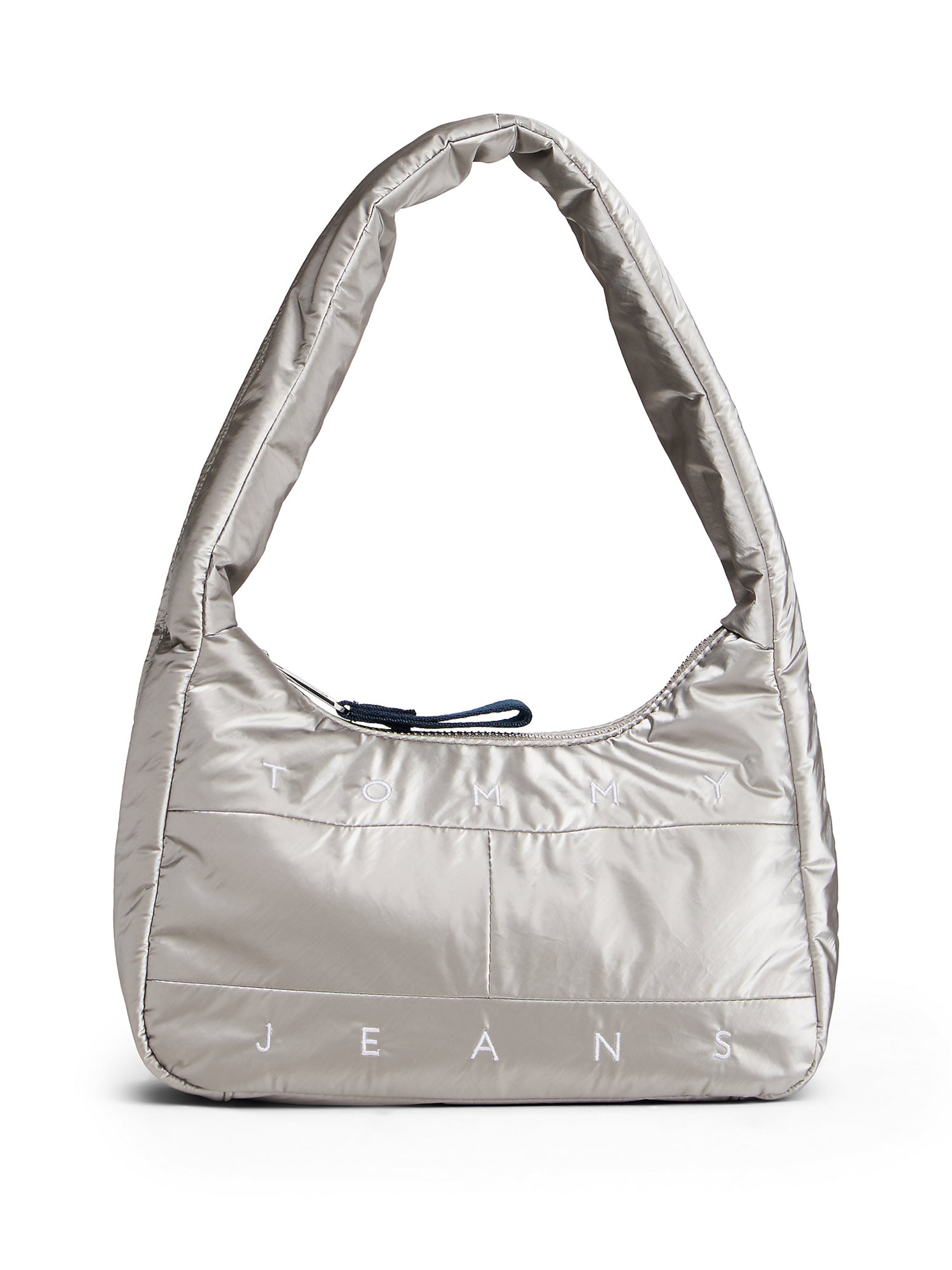 Sac bandoulière Tommy Jeans en gris : devant