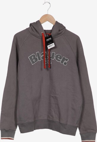 Blauer Sweatshirt & Zip-Up Hoodie in XXXL in Grey: front